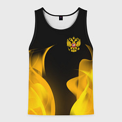 Мужская майка без рукавов Russian style fire