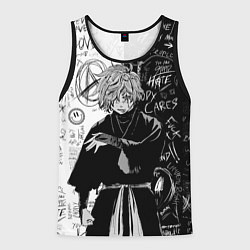 Майка-безрукавка мужская Инсайд Габимару - Адский рай, цвет: 3D-черный