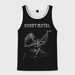 Мужская майка без рукавов Heavy metal metalhead
