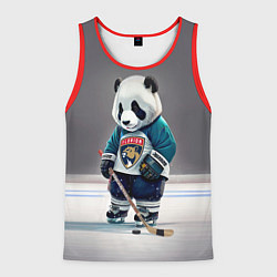 Мужская майка без рукавов Panda striker of the Florida Panthers