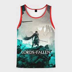 Майка-безрукавка мужская Герой Lords of the fallen, цвет: 3D-красный