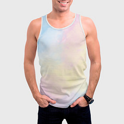 Майка-безрукавка мужская Tie dye из сериала убийства в одном здании, цвет: 3D-белый — фото 2