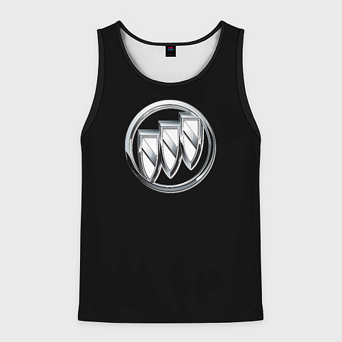 Мужская майка без рукавов Buick sport car / 3D-Черный – фото 1