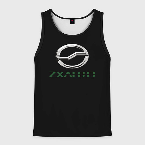 Мужская майка без рукавов Luxgen / 3D-Черный – фото 1