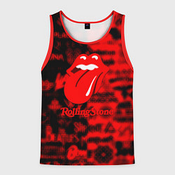 Мужская майка без рукавов Rolling Stones logo групп