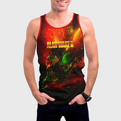 Майка-безрукавка мужская Alan Wake 2 remedy game, цвет: 3D-красный — фото 2