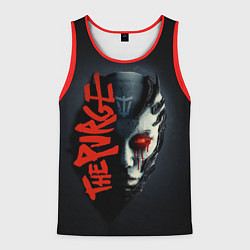 Майка-безрукавка мужская The purge Within Temptation, цвет: 3D-красный