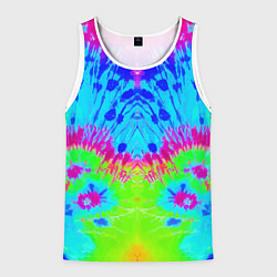 Мужская майка без рукавов Tie-Dye abstraction