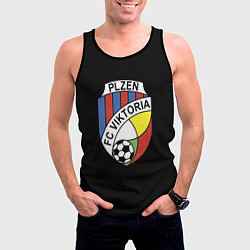 Майка-безрукавка мужская Viktoria fc club, цвет: 3D-черный — фото 2