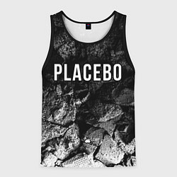 Майка-безрукавка мужская Placebo black graphite, цвет: 3D-черный