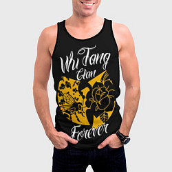 Майка-безрукавка мужская Wu tang forever, цвет: 3D-черный — фото 2