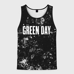 Майка-безрукавка мужская Green Day black ice, цвет: 3D-черный