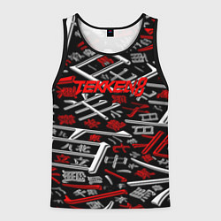 Майка-безрукавка мужская Tekken steel japan, цвет: 3D-черный