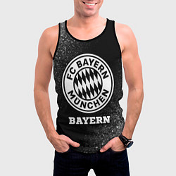 Майка-безрукавка мужская Bayern sport на темном фоне, цвет: 3D-черный — фото 2