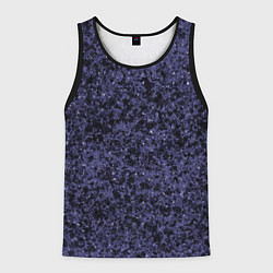 Мужская майка без рукавов Абстракция брызги фиолетовый