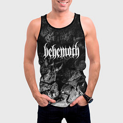 Майка-безрукавка мужская Behemoth black graphite, цвет: 3D-черный — фото 2