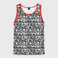 Мужская майка без рукавов Very much skulls