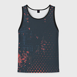 Мужская майка без рукавов Брызги краски на стену