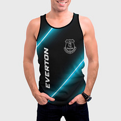 Майка-безрукавка мужская Everton неоновые лампы, цвет: 3D-черный — фото 2