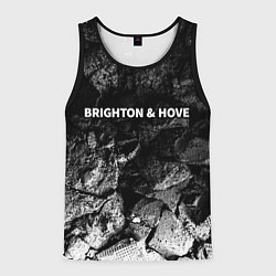 Майка-безрукавка мужская Brighton black graphite, цвет: 3D-черный