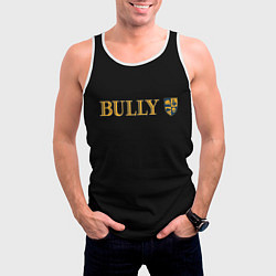 Майка-безрукавка мужская Bully rockstar, цвет: 3D-белый — фото 2