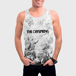 Майка-безрукавка мужская The Offspring white graphite, цвет: 3D-белый — фото 2