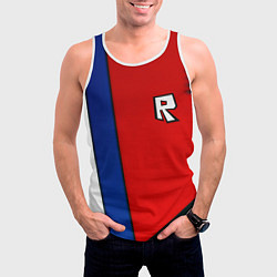 Майка-безрукавка мужская Roblox uniform, цвет: 3D-белый — фото 2