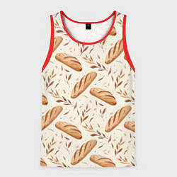 Мужская майка без рукавов Паттерн багет