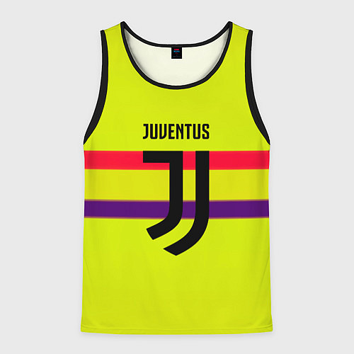 Мужская майка без рукавов Juventus sport line / 3D-Черный – фото 1
