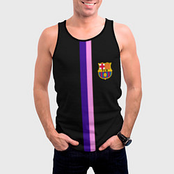 Майка-безрукавка мужская Barcelona line, цвет: 3D-черный — фото 2