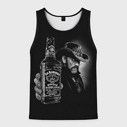 Мужская майка без рукавов Motorhead - Ian Kilmister whiskey