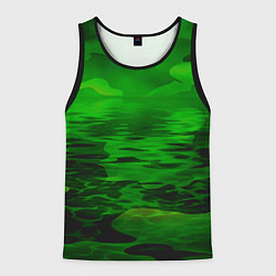 Мужская майка без рукавов Камуфляж с водой