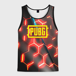 Мужская майка без рукавов PUBG соты броня