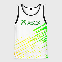 Мужская майка без рукавов Xbox краски текстура геймер