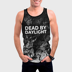 Майка-безрукавка мужская Dead by Daylight black graphite, цвет: 3D-черный — фото 2