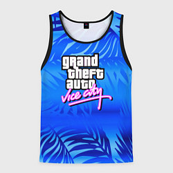 Мужская майка без рукавов GTA vice city тропики