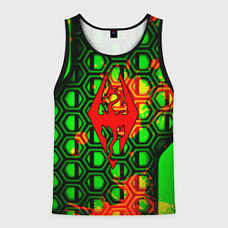 Майка-безрукавка мужская The Elder Scrolls game, цвет: 3D-черный