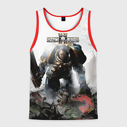 Мужская майка без рукавов Warhammer 40000 space marine 2 poster