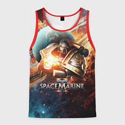 Мужская майка без рукавов Warhammer 40000 space marine 2