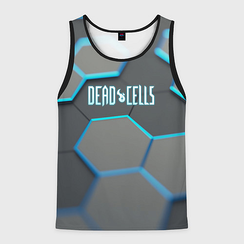 Мужская майка без рукавов Dead cells броня / 3D-Черный – фото 1