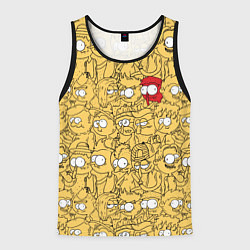 Мужская майка без рукавов Красный человечек