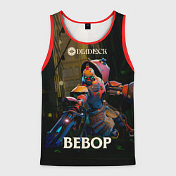 Майка-безрукавка мужская Bebop Deadlock, цвет: 3D-красный