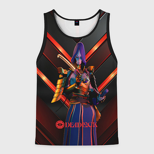 Мужская майка без рукавов Deadlock Yamato / 3D-Черный – фото 1