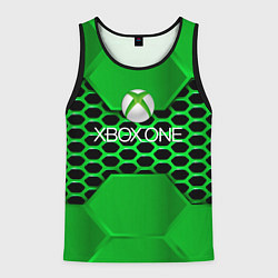 Майка-безрукавка мужская Xbox metal game, цвет: 3D-черный