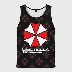 Мужская майка без рукавов Resident evil - umbrella corporation