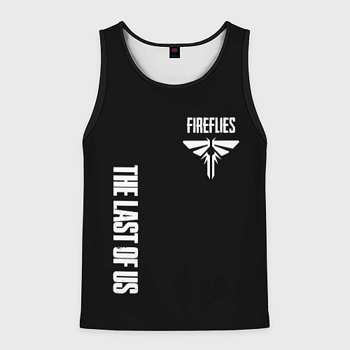 Мужская майка без рукавов Одни из нас логотип / 3D-Черный – фото 1