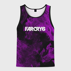 Майка-безрукавка мужская Farcry neon fire, цвет: 3D-черный