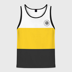 Майка-безрукавка мужская Когда была свободна Русь - НИКА, цвет: 3D-черный