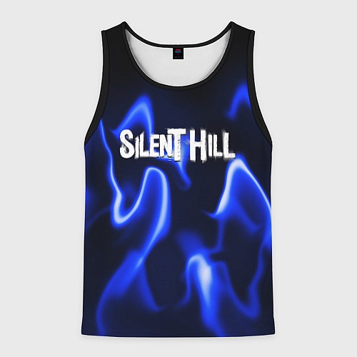 Мужская майка без рукавов Silenthill тень призрака / 3D-Черный – фото 1