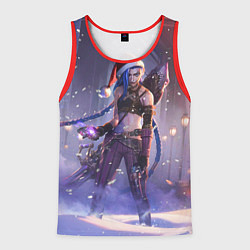 Майка-безрукавка мужская Happy New Year Jinx, цвет: 3D-красный